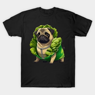 Puglettuce Funny Pug Dog Lovers Gift T-Shirt
